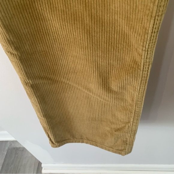 Levi’s Low Pro Mid Rise Straight Leg Corduroy Pants Tan Womens 31x30 - Picture 4 of 12